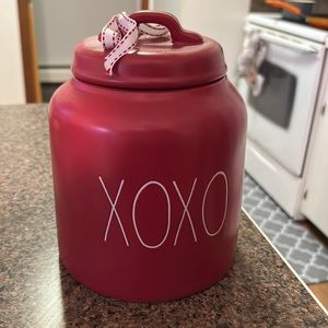 Xoxo cookie jar